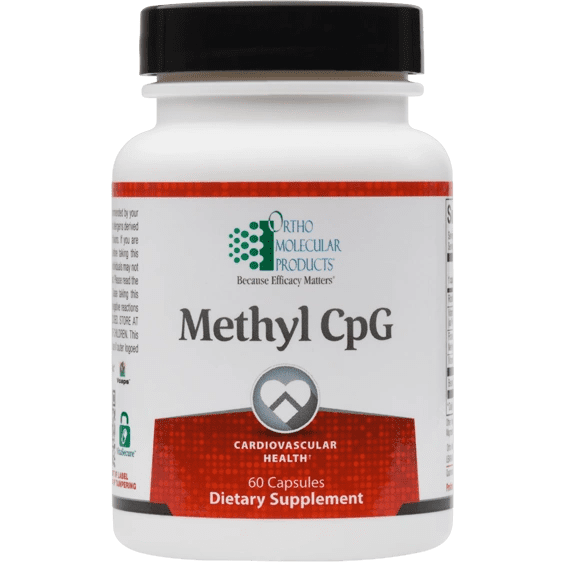 Methyl CpG dietary supplement bottle.