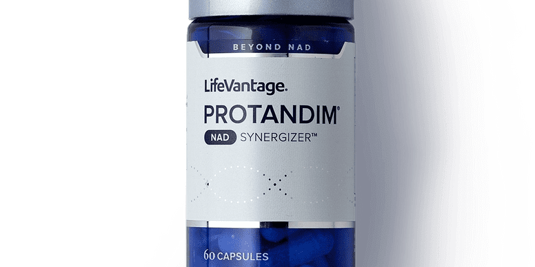 Protandim NAD Synergizer bottle, 60 capsules.