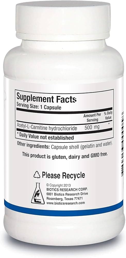 Acetyl L-Carnitine - Biotics - Image 2